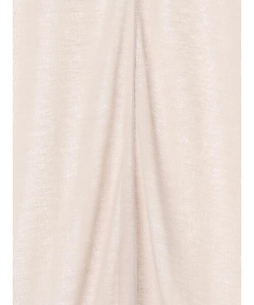 ehka sopo（エヘカソポ）の「シアーテレコハイネックプルオーバー（ニット/セーター・レディース・キナリ/ベージュ/サックスブルー/ブラック・ﾌﾘ-）」の5枚目の写真