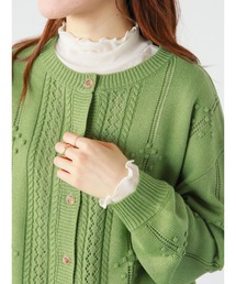 ehka sopo | シアーテレコハイネックプルオーバー(ニット/セーター)