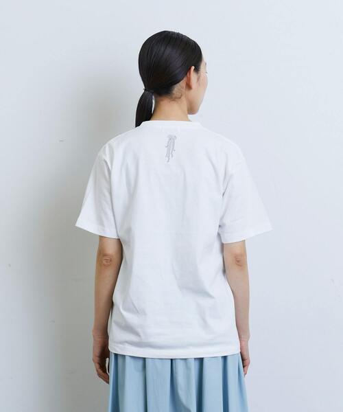 tシャツ 「アーティストコラボ」LOISIR×TORANEKOBONBONイラストプリントTシャツ レディース LOISIR tシャツ 「アーティストコラボ」LOISIR×TORANEKOBONBON