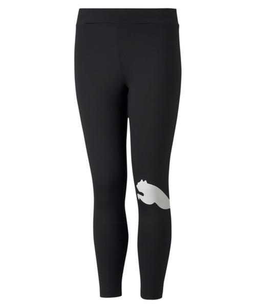 PUMA(プーマ)の「PUMA プーマ キッズ ガールズ ESS 7/8 アクティブ タイツ 120-160cm(レギンス/スパッツ・キッズ・ブラック・150/160/140/130/120/110)」の1枚目の写真