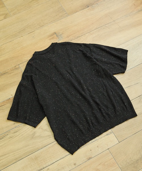 EMMA CLOTHES(エマクローズ)の「切替ミリタリージープニットポロシャツ(ポロシャツ・メンズ・ブラック/モカ/オリーブ/アイボリー/ブラック系1・M/L)」の20枚目の写真