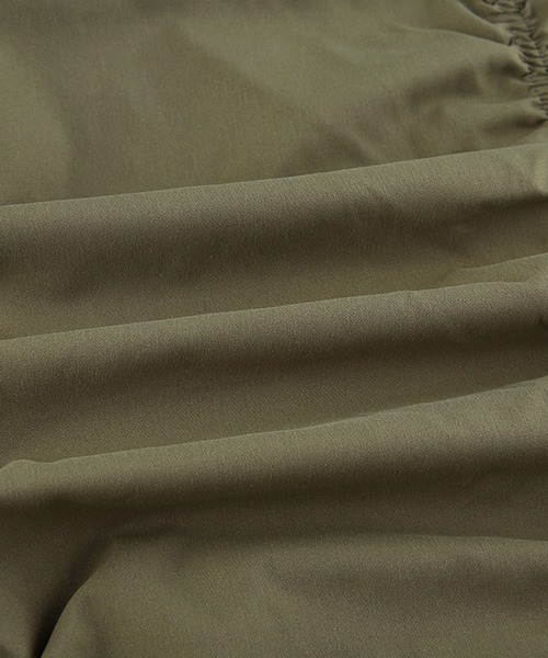 ANOTHER S(アナザーエス)の「ギャザーロングスカート(スカート・レディース・グリーン/ブラック・FREE)」の3枚目の写真