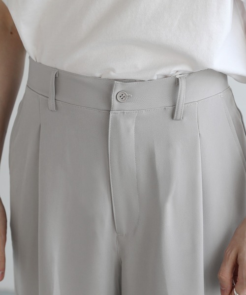 ETELIO（エテリオ）の「センタープレスロールアップスラックス（スラックス・メンズ・ブラック/チャコール/ブラウン/ライトグレー/ブラック系・L/M/S）」の13枚目の写真