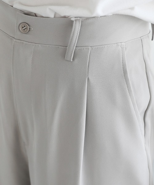 ETELIO（エテリオ）の「センタープレスロールアップスラックス（スラックス・メンズ・ブラック/チャコール/ブラウン/ライトグレー/ブラック系・L/M/S）」の14枚目の写真