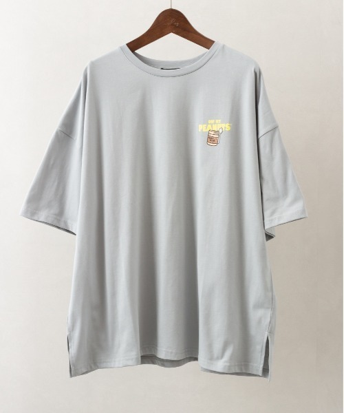 SpRay（スプレイ）の「ピーナッツプリントＴシャツ（Tシャツ/カットソー・レディース・オートミール/オフホワイト/ミント/ブラック/イエロー・FREE）」の11枚目の写真
