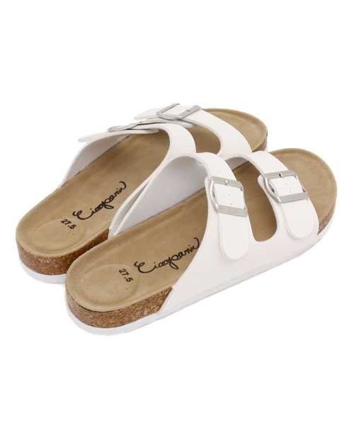 CIAOPANIC（チャオパニック）の「【Ciaopanic】　2ベルトサンダル（サンダル・メンズ・ブラック/ホワイト・27.5cm/27/26）」の8枚目の写真