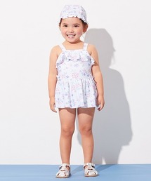 花柄ワンピース水着【SWIM】