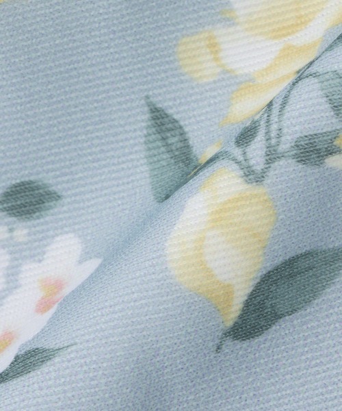 petit main（プティマイン）の「花柄ワンピース水着【SWIM】（水着・キッズ・オフホワイト/ブルーグレー・80ｃｍ/100cm/120cm/130cm/90cm/110cm）」の10枚目の写真