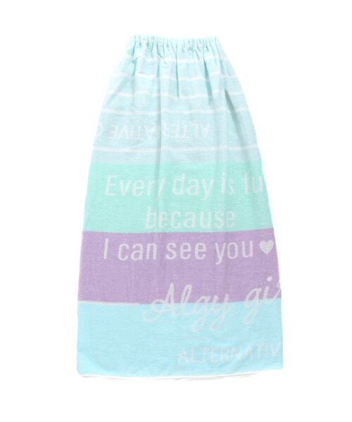 セール】Z アルジー ラップタオル 100cmA（スイムグッズ）｜algy