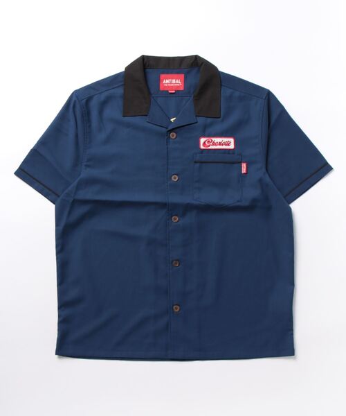 ２着セット、ワッペン、ボウリングshirt 2着セット、ワッペン、ボウリングshirt