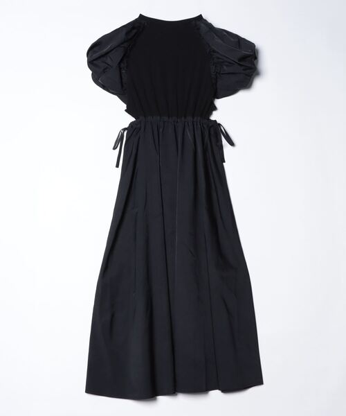 MIRO AMURETTE（ミロアミュレット）の「raglan volume onepiece/リブニットワンピース（ワンピース・レディース・ブラック・SMALL/MEDIUM）」の6枚目の写真