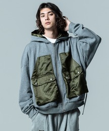 Nylon Switch Hoodie / ナイロンスイッチフーディ