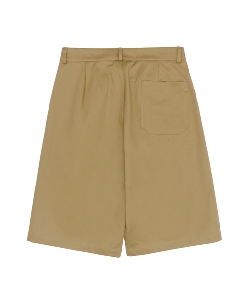 コットン バミューダショーツ Cotton Pin Tuck Bermuda Shorts/コットンピンタックバミューダショーツ