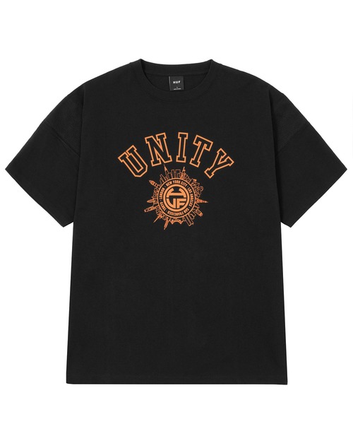 HUF（ハフ）の「INTERNATIONALLY KNOWN FOOTBALL CREW / HUF Tシャツ フットボールクルー（Tシャツ/カットソー・メンズ・ブラック/ローズ/アッシュグレー・X-SMALL/SMALL/MEDIUM/LARGE/X-LARGE/XX-LARGE）」の20枚目の写真