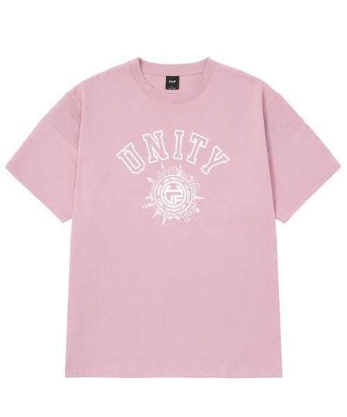 HUF（ハフ）の「INTERNATIONALLY KNOWN FOOTBALL CREW / HUF Tシャツ フットボールクルー（Tシャツ/カットソー・メンズ・ブラック/ローズ/アッシュグレー・X-SMALL/SMALL/MEDIUM/LARGE/X-LARGE/XX-LARGE）」の21枚目の写真