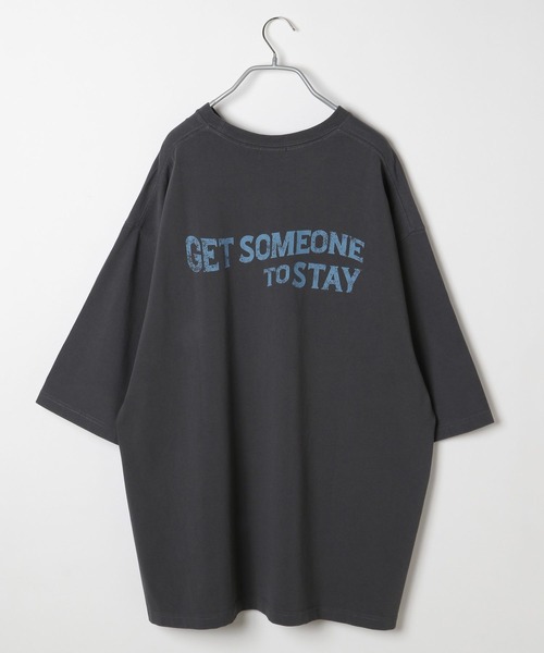 PBLIM（ページボーイリム）の「PBLIM/イーグルモチーフルーズT（Tシャツ/カットソー・レディース・オフホワイト/チャコールグレー/ブラウン・MEDIUM/LARGE）」の9枚目の写真