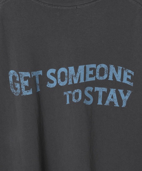 PBLIM（ページボーイリム）の「PBLIM/イーグルモチーフルーズT（Tシャツ/カットソー・レディース・オフホワイト/チャコールグレー/ブラウン・MEDIUM/LARGE）」の7枚目の写真