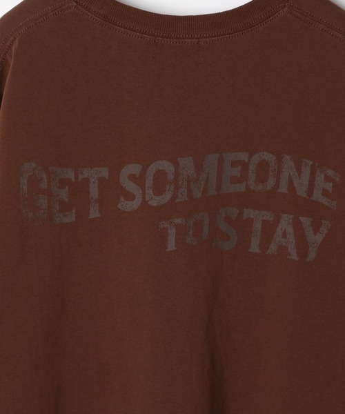 PBLIM（ページボーイリム）の「PBLIM/イーグルモチーフルーズT（Tシャツ/カットソー・レディース・オフホワイト/チャコールグレー/ブラウン・MEDIUM/LARGE）」の20枚目の写真