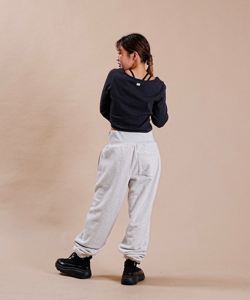 BILLABONG（ビラボン）の「BILLABONG/ビラボン ロンＴ ショート丈 ストレッチ素材 BD014-055（Tシャツ/カットソー・レディース・ホワイト/ブラック/ブルー・M/L）」の9枚目の写真