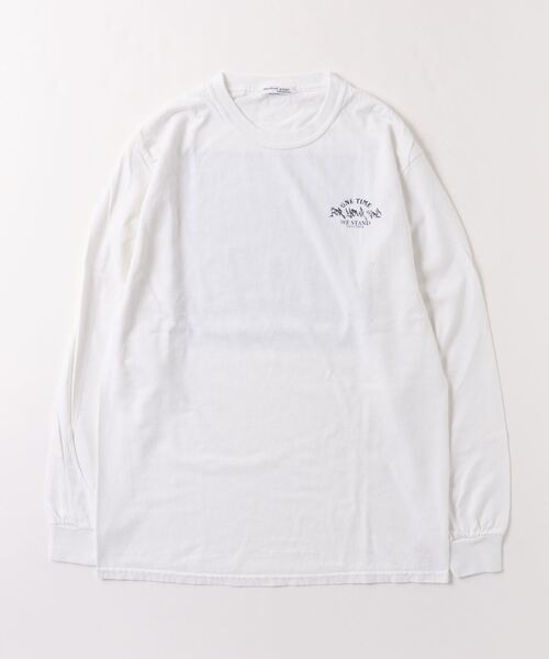 MODISH GAZE（モディシュガゼ）の「MODISH GAZE バンダナ プリント ロンT 天竺 ピグメント加工 長袖（Tシャツ/カットソー・メンズ・ブラック/ホワイト/カーキ/オフホワイト/バーガンディー・M/XL/L）」の2枚目の写真