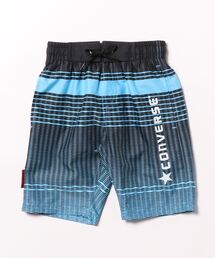 CONVERSE（コンバース）の「【CONVERSE/コンバース】CVボーダーサーフ　キッズサーフトランクス　水着（水着）」
