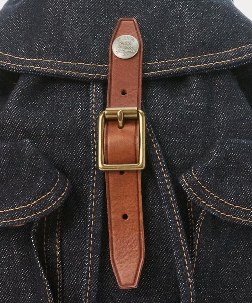 ミニ デニム リュックサック（バックパック/リュック）｜RRL（ダブル