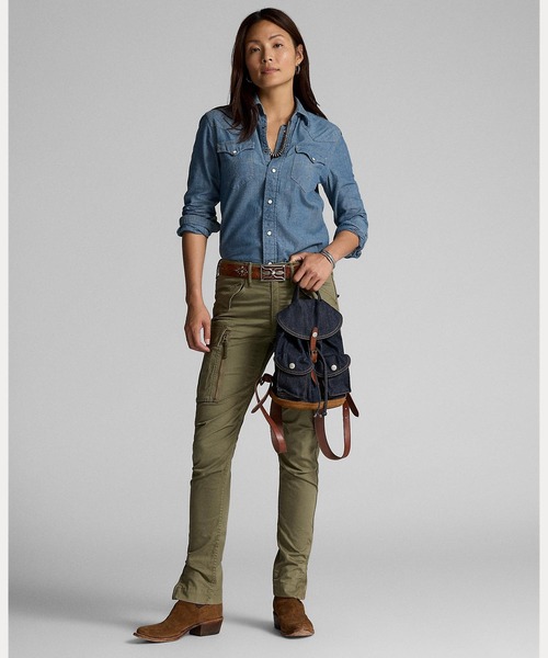 ミニ デニム リュックサック（バックパック/リュック）｜RRL（ダブル