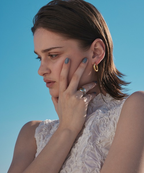 CENE（セネ）の「【CENE】セネ/トリプルウェブリング（リング・レディース・シルバー/ゴールド系その他/ゴールド・#13/#11/#9/#15/#7）」の18枚目の写真