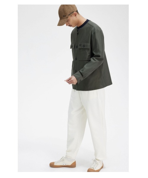 FRED PERRY（フレッドペリー）の「Collarless Overshirt（シャツ