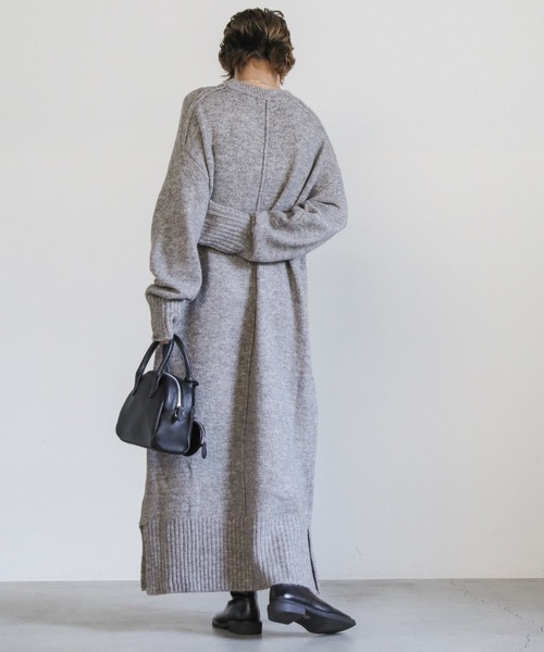 モナリザワンピース　新品 センターリンキングリラックスニットワンピース（ワンピース