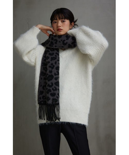 AZUL by moussy（アズールバイマウジー）の「ビッグレオパードストール