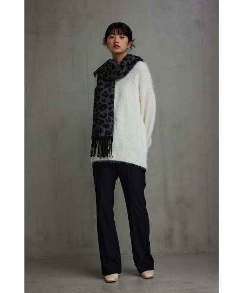 AZUL by moussy（アズールバイマウジー）の「ビッグレオパードストール