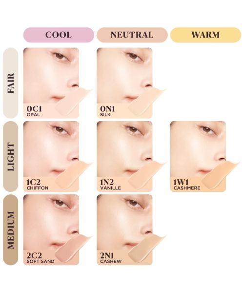 LAURA MERCIER（ローラメルシエ）の「リアル　フローレス　ウェイトレス　パーフェクティング　ファンデーション（ファンデーション・レディース・0C1（OPAL） 特に明るいピンクオークル/2C2 SOFT SAND 中間的なピンクオークル/1W1 CASHMEREやや明るいベージュオークル/1N2（VANILLE） やや明るめのオークル/1C2 CHIFFON やや明るめのピンクオークル/0N1 SILK/2N1 CASHEW・FREE）」の20枚目の写真