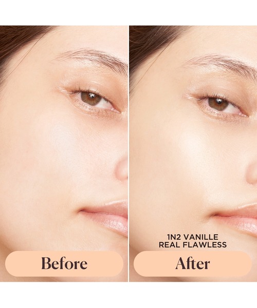 LAURA MERCIER（ローラメルシエ）の「リアル　フローレス　ウェイトレス　パーフェクティング　ファンデーション（ファンデーション・レディース・0C1（OPAL） 特に明るいピンクオークル/2C2 SOFT SAND 中間的なピンクオークル/1W1 CASHMEREやや明るいベージュオークル/1N2（VANILLE） やや明るめのオークル/1C2 CHIFFON やや明るめのピンクオークル/0N1 SILK/2N1 CASHEW・FREE）」の10枚目の写真