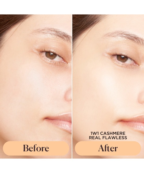 LAURA MERCIER（ローラメルシエ）の「リアル　フローレス　ウェイトレス　パーフェクティング　ファンデーション（ファンデーション・レディース・0C1（OPAL） 特に明るいピンクオークル/2C2 SOFT SAND 中間的なピンクオークル/1W1 CASHMEREやや明るいベージュオークル/1N2（VANILLE） やや明るめのオークル/1C2 CHIFFON やや明るめのピンクオークル/0N1 SILK/2N1 CASHEW・FREE）」の11枚目の写真