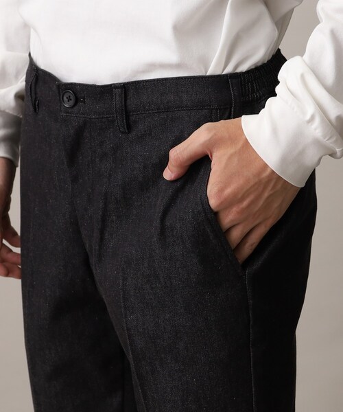 THE SHOP TK （ザ ショップ ティーケー ）の「◆【セットアップ対応可/色落ちしにくい】ストレッチデニムスラックス（デニムパンツ・メンズ・ブルー系その他/ブラック・03/02/01/04）」の15枚目の写真