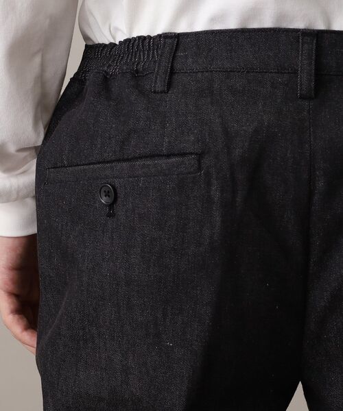 THE SHOP TK （ザ ショップ ティーケー ）の「◆【セットアップ対応可/色落ちしにくい】ストレッチデニムスラックス（デニムパンツ・メンズ・ブルー系その他/ブラック・03/02/01/04）」の16枚目の写真
