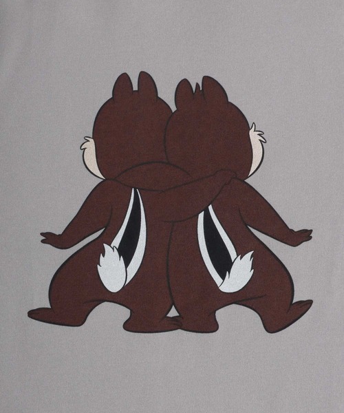 Disney(ディズニー)の「Disney(ディズニー)キャラクター後ろ姿バックプリント スウェットトレーナーパーカー(裏起毛)/モンスターズインク・くまのプーさん・チップとデール・ミッキーマウス(パーカー・レディース・ベージュ/ピンク/ブルー/ホワイト系その他・M/L)」の12枚目の写真