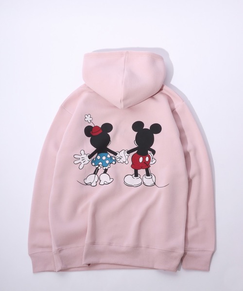 Disney(ディズニー)の「Disney(ディズニー)キャラクター後ろ姿バックプリント スウェットトレーナーパーカー(裏起毛)/モンスターズインク・くまのプーさん・チップとデール・ミッキーマウス(パーカー・レディース・ベージュ/ピンク/ブルー/ホワイト系その他・M/L)」の18枚目の写真