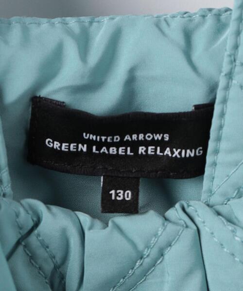 green label relaxing(グリーンレーベルリラクシング)の「TJ キルト フレア ジャンパースカート 110cm-130cm(ワンピース・キッズ・ブラック/ライトブルー・110cm/120cm/130cm)」の11枚目の写真
