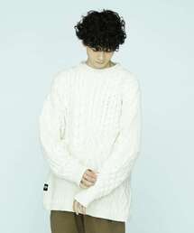 MANASTASH | MANASTASH/マナスタッシュ/COTTON GUERNSEY SWEATER/ガンジーセーター(ニット/セーター)