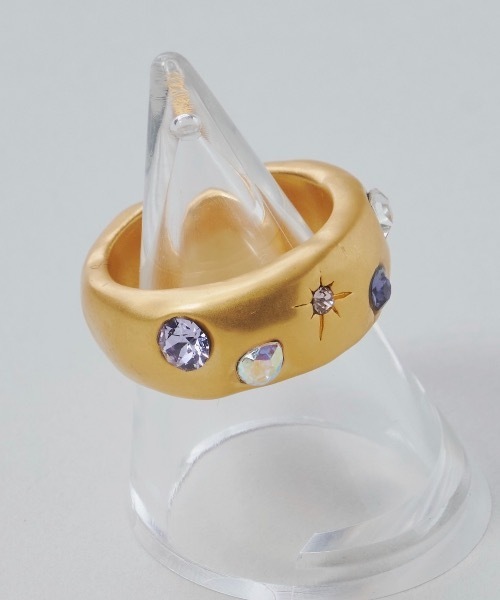 whim × GIUNON】Stone Embed Ring(Pastel）（リング）｜whim