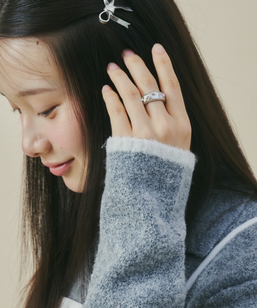 whim(ウィム)の「【whim × GIUNON】Stone Embed Ring(Pastel)(リング・レディース・ゴールド/シルバー・#9/#13)」の13枚目の写真