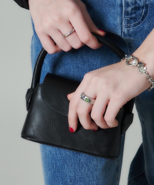 whim × GIUNON】Stone Embed Ring(Pastel）（リング）｜whim
