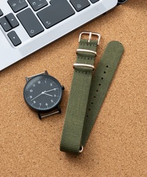 ABBEY MARKET（アビーマーケット）の「腕時計用交換ベルト NATOタイプ 単色カラー ベルト ナイロンバンド（デジタル腕時計）」