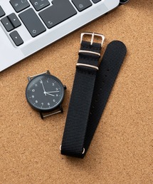 ABBEY MARKET（アビーマーケット）の「腕時計用交換ベルト NATOタイプ 単色カラー ベルト ナイロンバンド（デジタル腕時計）」