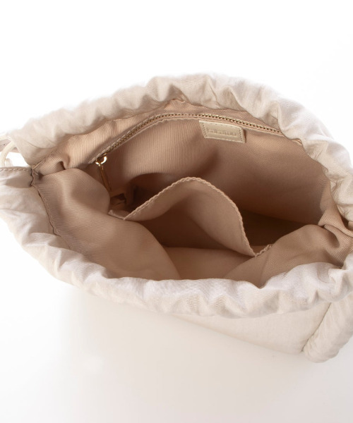 kakatoo(カカトゥ)の「カカトゥ kakatoo / ツイストハンドルドロストバッグ(ショルダーバッグ・レディース・アイボリー/イエロー/ブラック・FREE)」の13枚目の写真