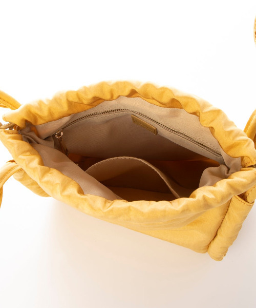 kakatoo(カカトゥ)の「カカトゥ kakatoo / ツイストハンドルドロストバッグ(ショルダーバッグ・レディース・アイボリー/イエロー/ブラック・FREE)」の18枚目の写真