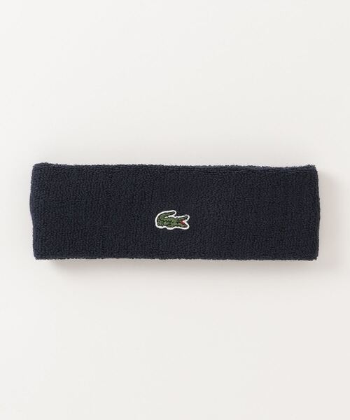 LACOSTE（ラコステ）の「LACOSTE/ラコステ SOLID HAIRBAND ヘアバンド（ヘアバンド・メンズ・ブラック/ホワイト/レッド/ネイビー/グレー・FREE）」の5枚目の写真