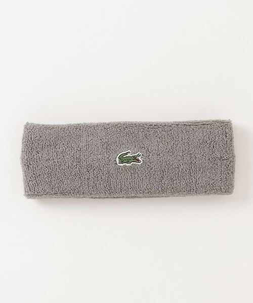 LACOSTE（ラコステ）の「LACOSTE/ラコステ SOLID HAIRBAND ヘアバンド（ヘアバンド・メンズ・ブラック/ホワイト/レッド/ネイビー/グレー・FREE）」の4枚目の写真